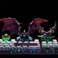 WOW Illidan 3U Artisan Resin Keycaps for Mechanical Gaming Keyboard